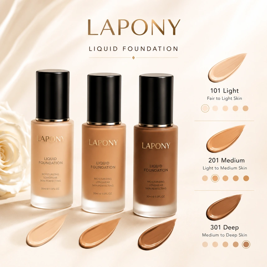 Private Label Snail Moisturizing Liquid Foundation image 5