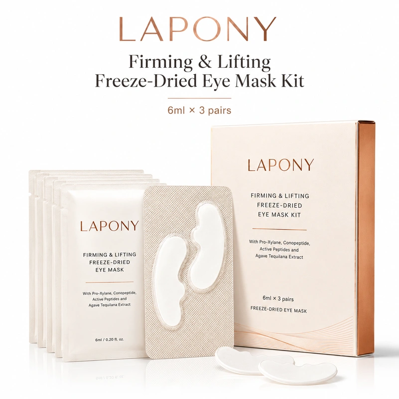 Private Label Firming Freeze-Dried Eye Mask Kit