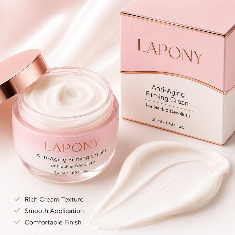 Private Label Firming Neck & Décolleté Cream image 4