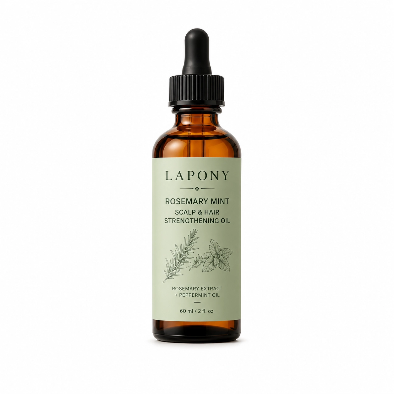 Private Label Rosemary Mint Scalp & Hair Oil image 4