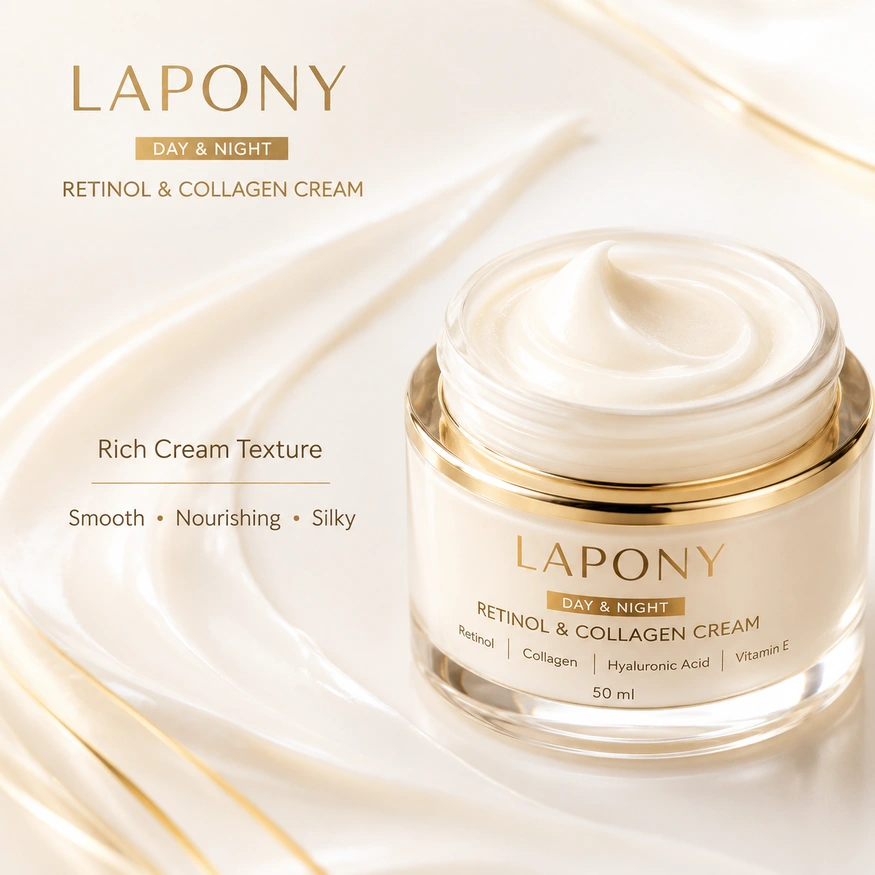 Private Label Retinol & Collagen Moisturizing Cream image 4