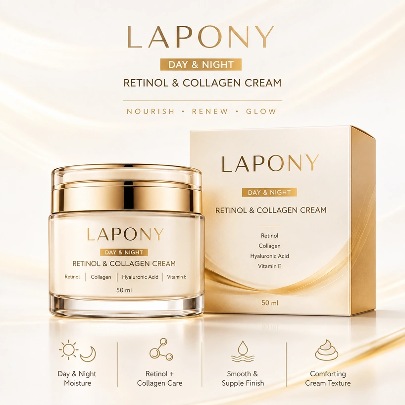 Private Label Retinol & Collagen Moisturizing Cream image 6