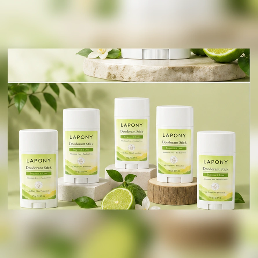 Private Label Bergamot & Lime Deodorant Stick image 5