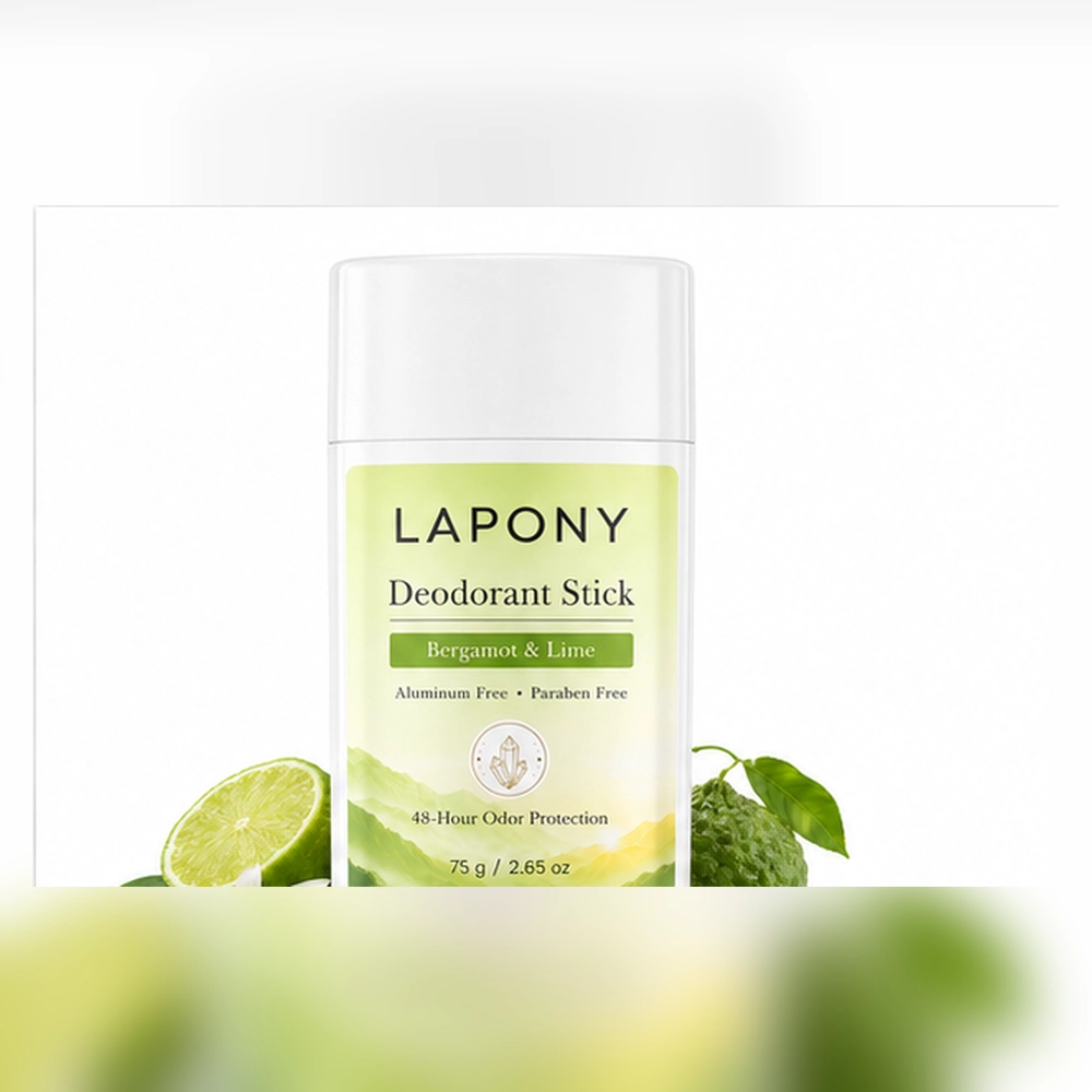 Private Label Bergamot & Lime Deodorant Stick