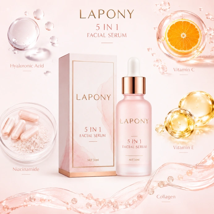 Private Label 5 In 1 Facial Serum image 3