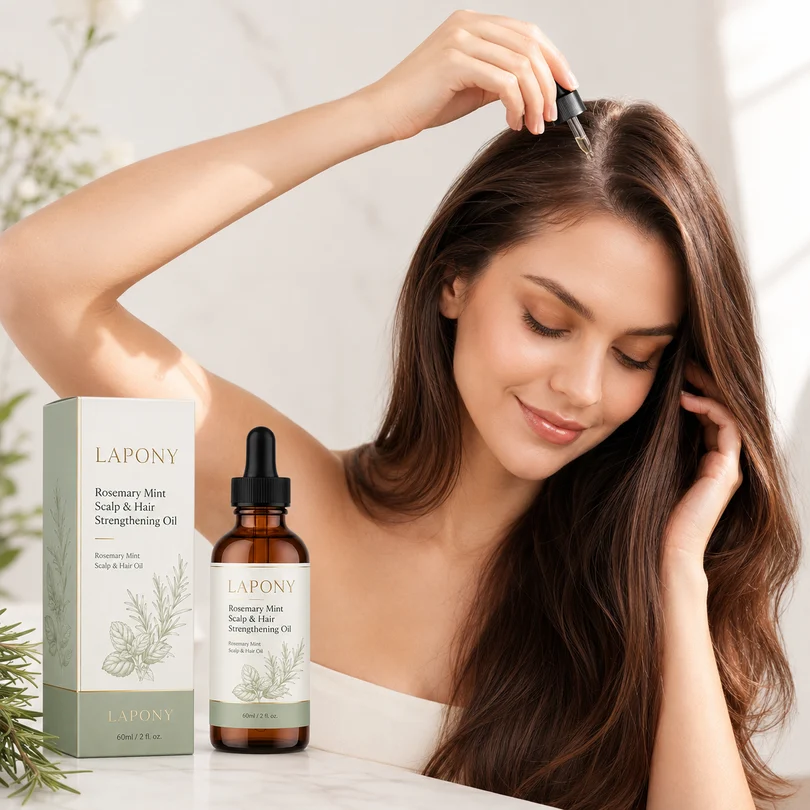 Private Label Rosemary Mint Botanical Scalp & Hair Oil image 5
