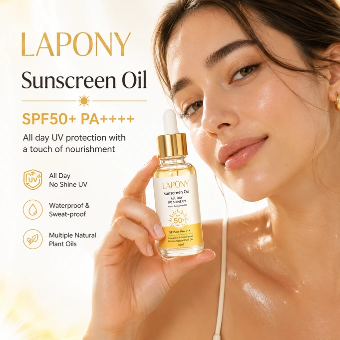 Private Label Sunscreen Oil SPF50+ image 5