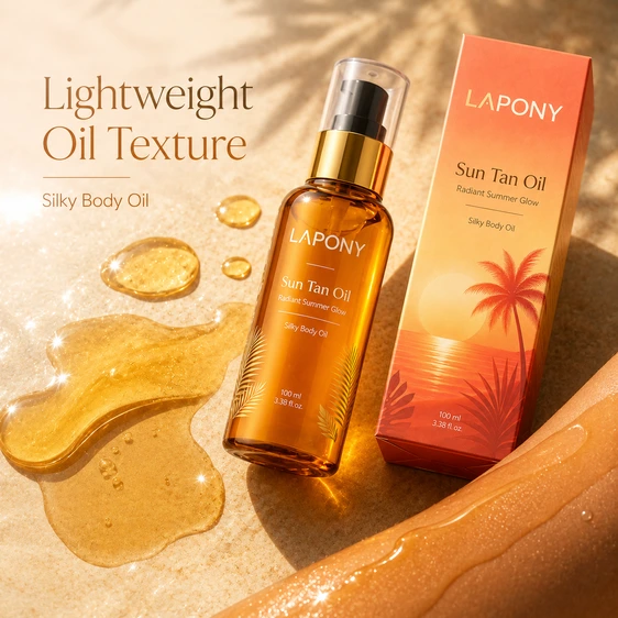 Private Label Sun Tan Body Oil image 5