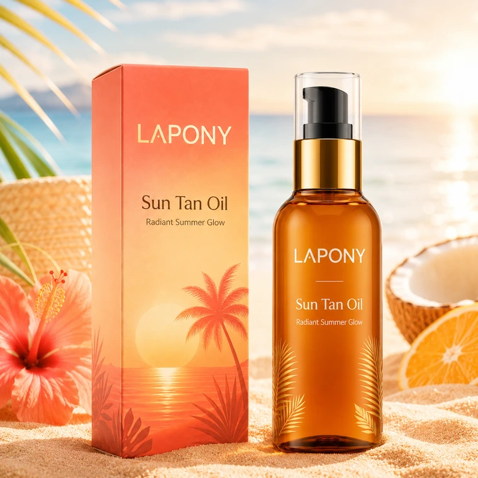 Private Label Sun Tan Body Oil image 6