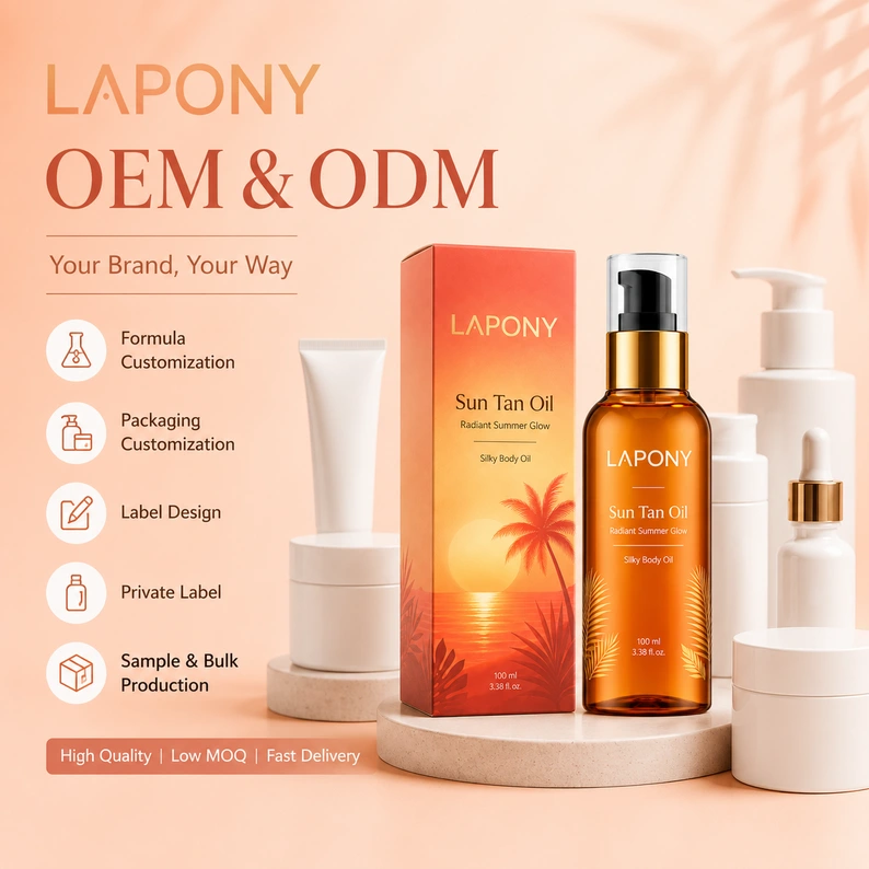 Private Label Sun Tan Body Oil image 7