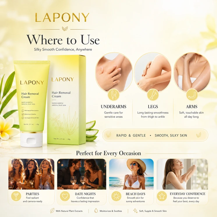 Private Label Hair Removal Cream image 6