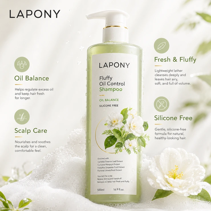Private Label Fluffy Oil Control Shampoo image 5