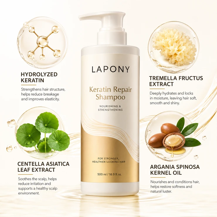Private Label Keratin Nourishing Shampoo image 3