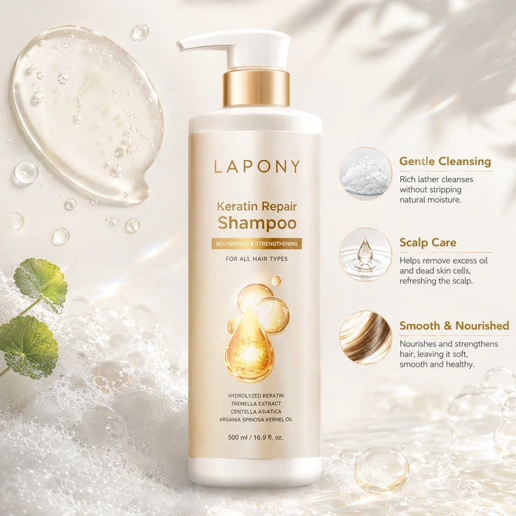 Private Label Keratin Nourishing Shampoo image 5