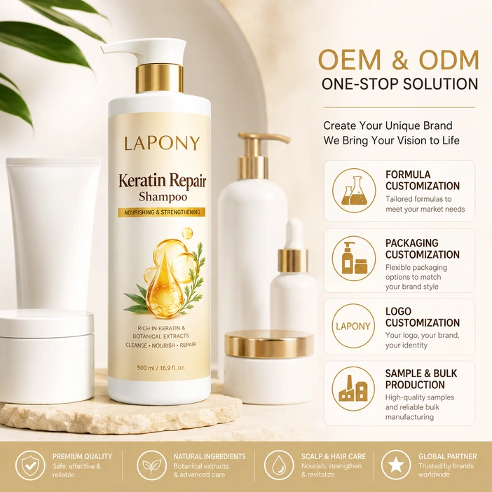 Private Label Keratin Nourishing Shampoo image 6