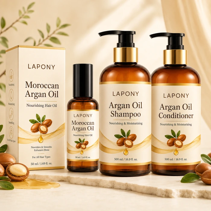 Private Label Moroccan Argan Hair Oil image 4