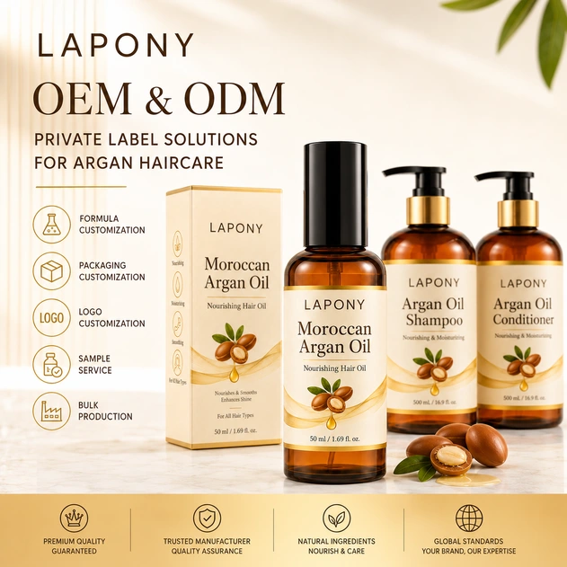 Private Label Moroccan Argan Hair Oil image 6