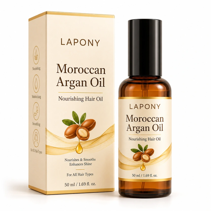 Private Label Moroccan Argan Hair Oil