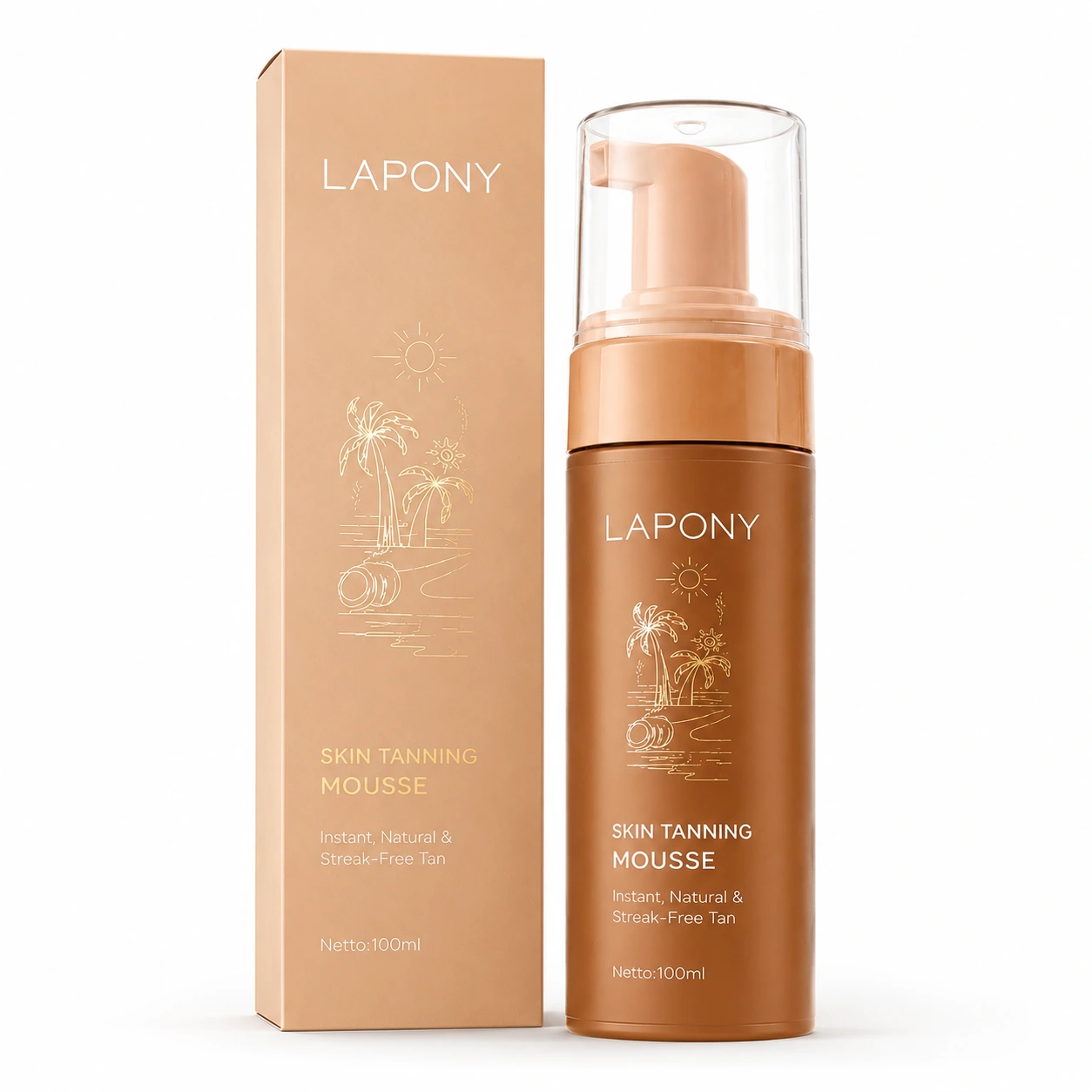 Private Label Skin Tanning Mousse