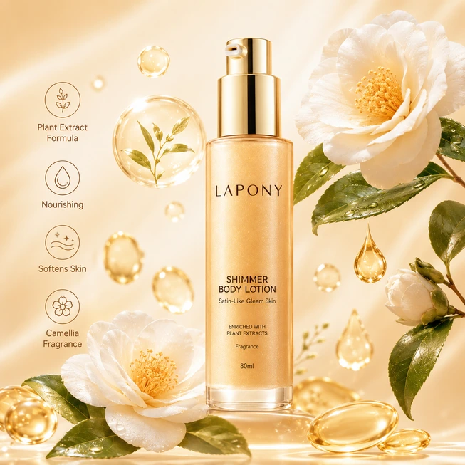 Private Label Shimmer Body Lotion image 3