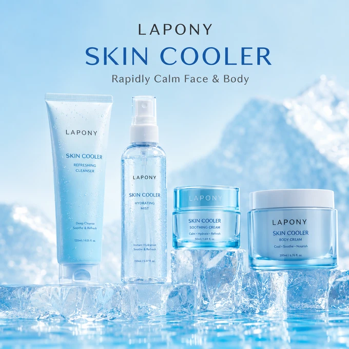 Private Label Skin Cooler Face & Body Care Set image 2