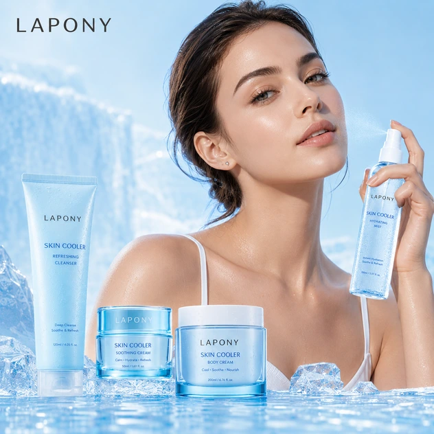 Private Label Skin Cooler Face & Body Care Set image 3