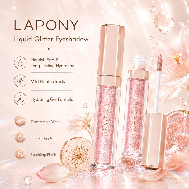 Private Label Liquid Glitter Eyeshadow image 3